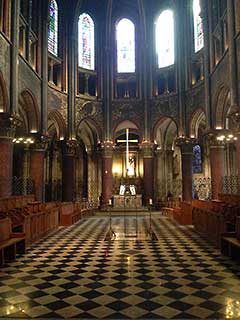 l'Eglise Saint-Germain-des-Prés : intérieur
